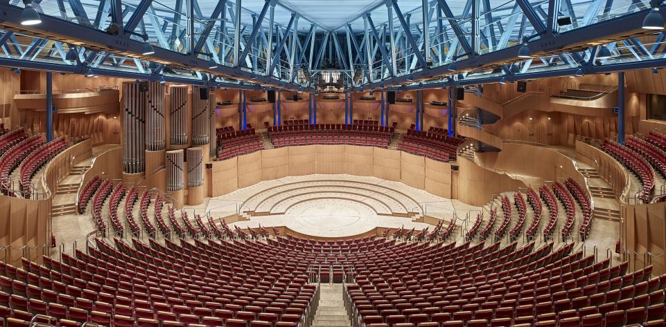 Blick in den Saal der Kölner Philharmonie